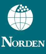 Logotyp för föreningen Norden. 