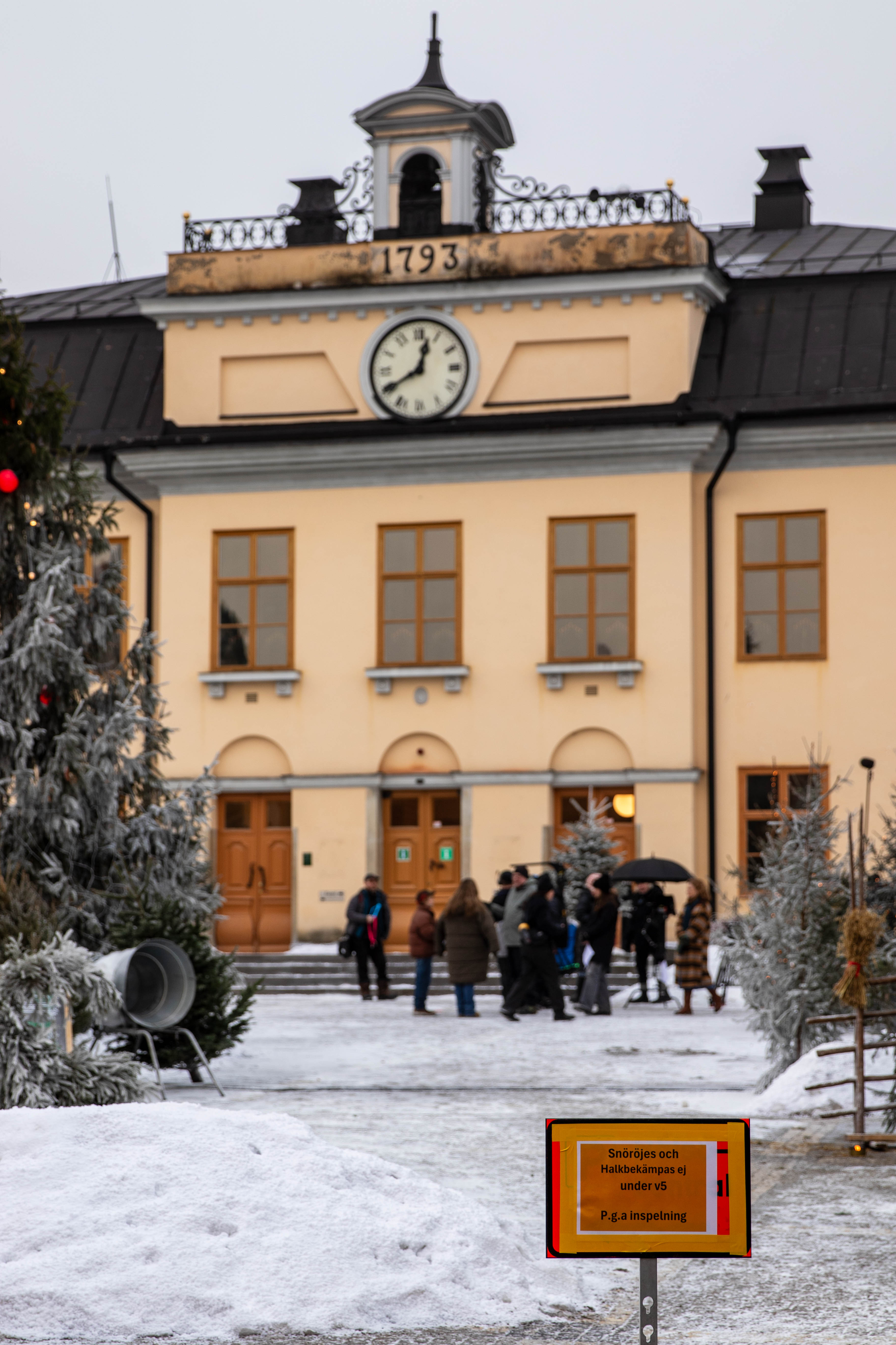 Inspelningen av årets julkalender