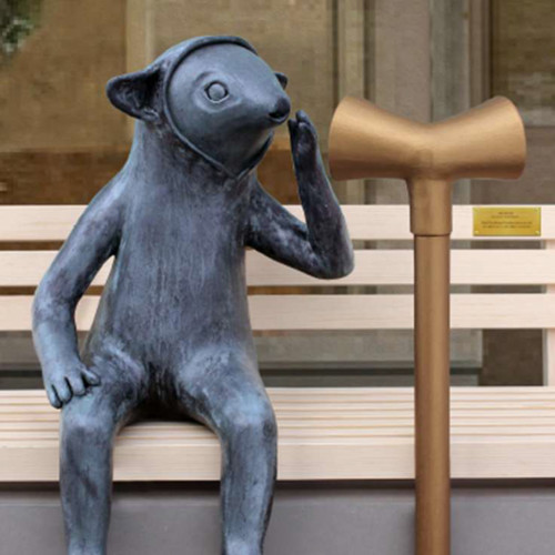 Konstverk på Storgatan.