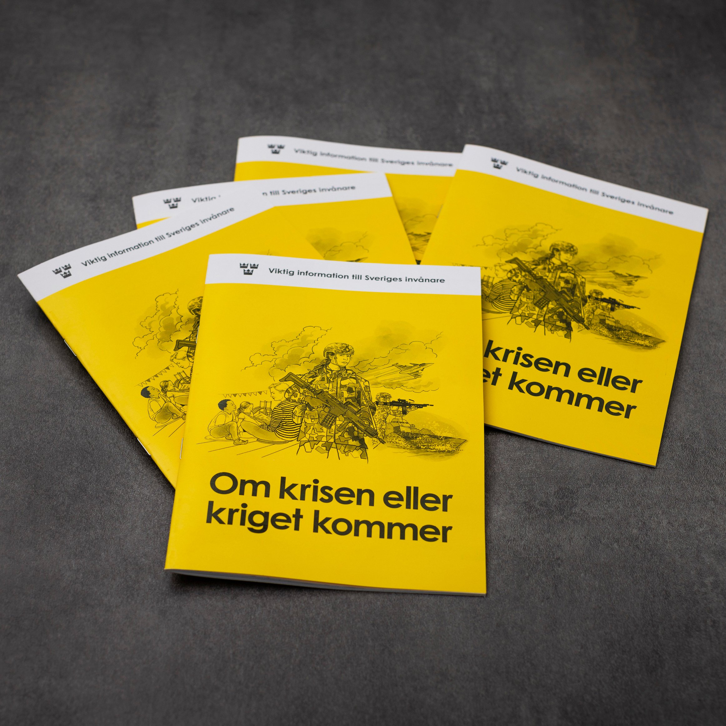 Broschyren "Om krisen eller kriget kommer"