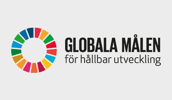 Logotypen för de globala målen för hållbar utveckling.