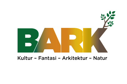 Logotyp för Bark - med texten Kultur. fantasi, arkitektur, natur