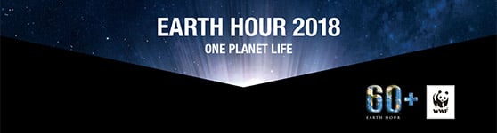 earth hour 2018 bild med text One Planet Life
