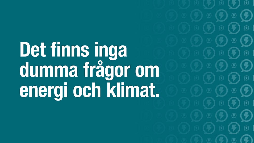 Bannerannons från energimyndigheten