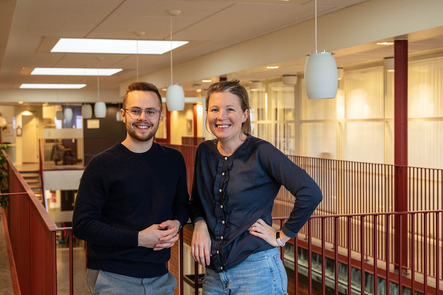 pressbild Sebastian Wadenborg och Maria Bolin