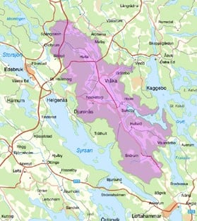 Karta Holmån