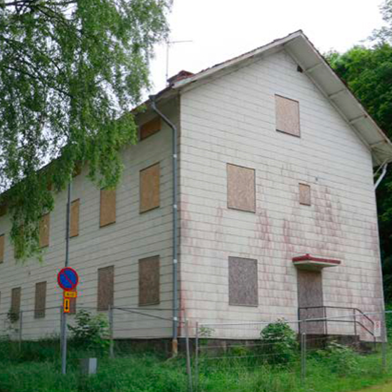 hus på Vallongatan i Överum