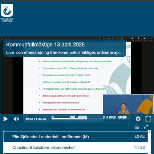 stillbild från kf-sändning 2026-04-13