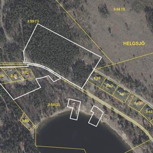 Karta över Helgsjö.