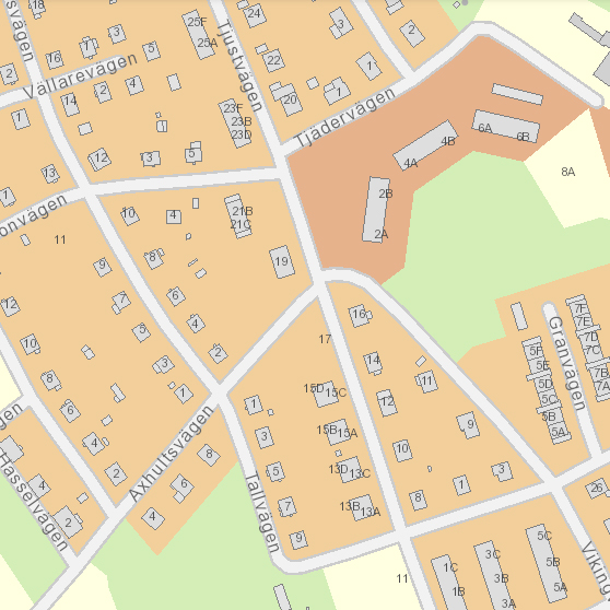 bild på karta över Tjustvägen Ankarsrum