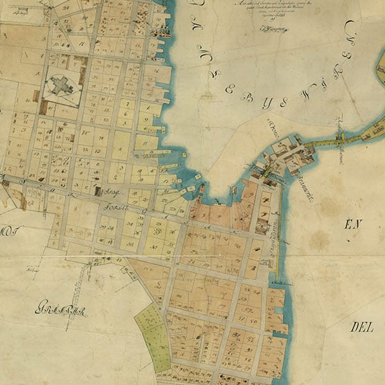 Karta från 1781