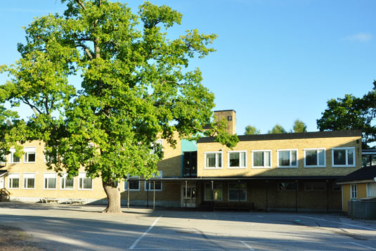 Överrumsskolans skolgård